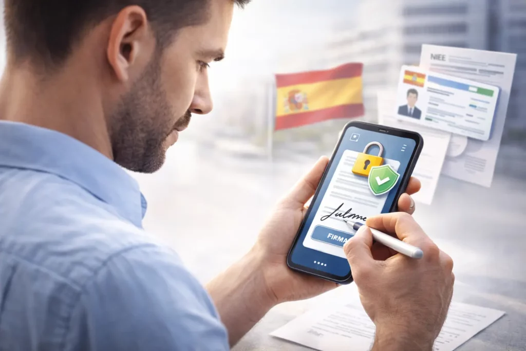 Електронний підпис у Іспанії