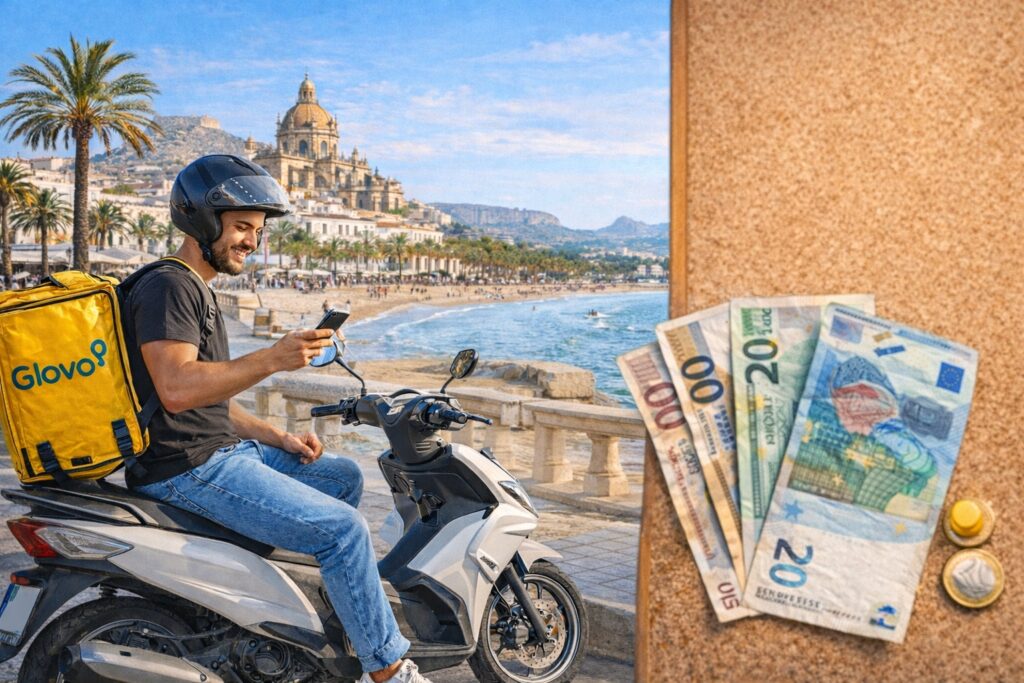 Кур’єр в Іспанії